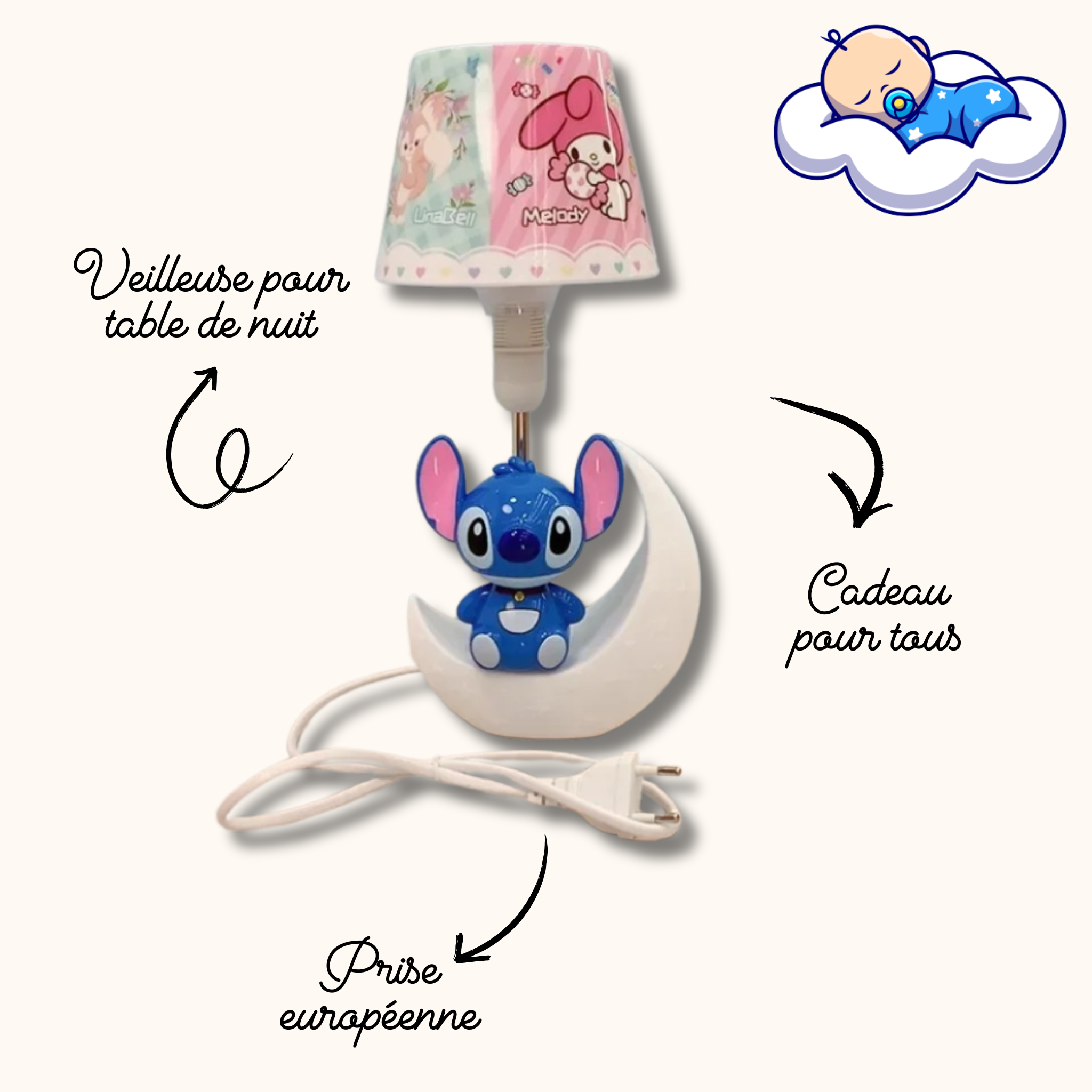 Veilleuse Prise Disney I Veilleuse Bebe